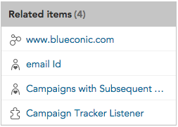 How do I know if other BlueConic objects are using this listener to collect behavioral customer data?