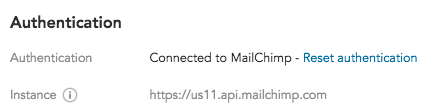 How to authenticate your Mailchimp Connection in BlueConic