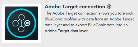 How to create an Adobe Target connection to exchange customer profile data with BlueConic