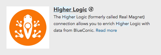 Higher Logic Connection – BlueConic Knowledge Base