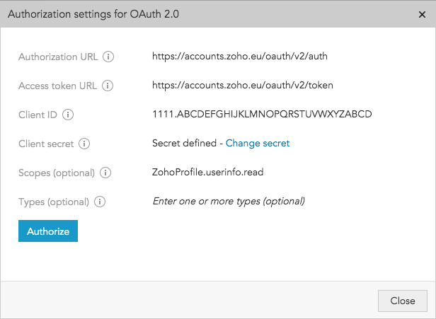 Does BlueConic offer Webhook connections using OAuth 2.0?