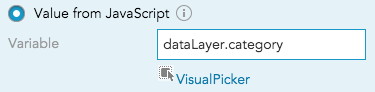 How to add data from JavaScript variables in customer scoring applications in BlueConic