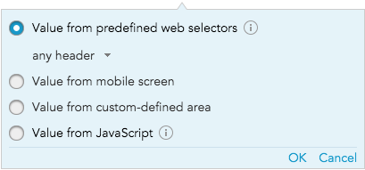 How to use selectors to gather behavioral information in BlueConic