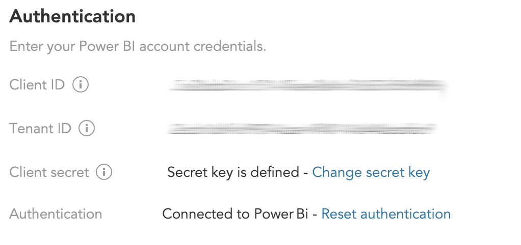 How do I create a connection between BlueConic and Power BI?