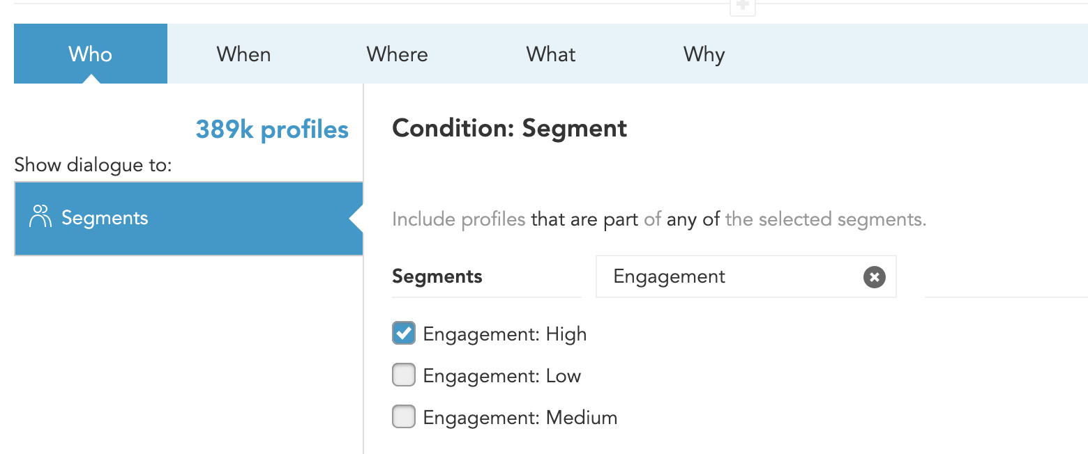 How to target behavioral customer segments for lead generation campaigns with BlueConic