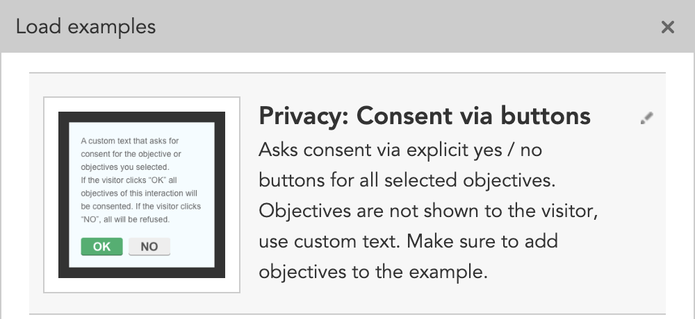 How do I manage content personalization for privacy consent under CCPA using BlueConic?
