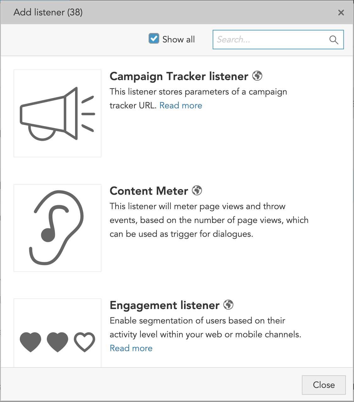 How to create listeners to collect customer profile data with the BlueConic customer data platform (CDP)
