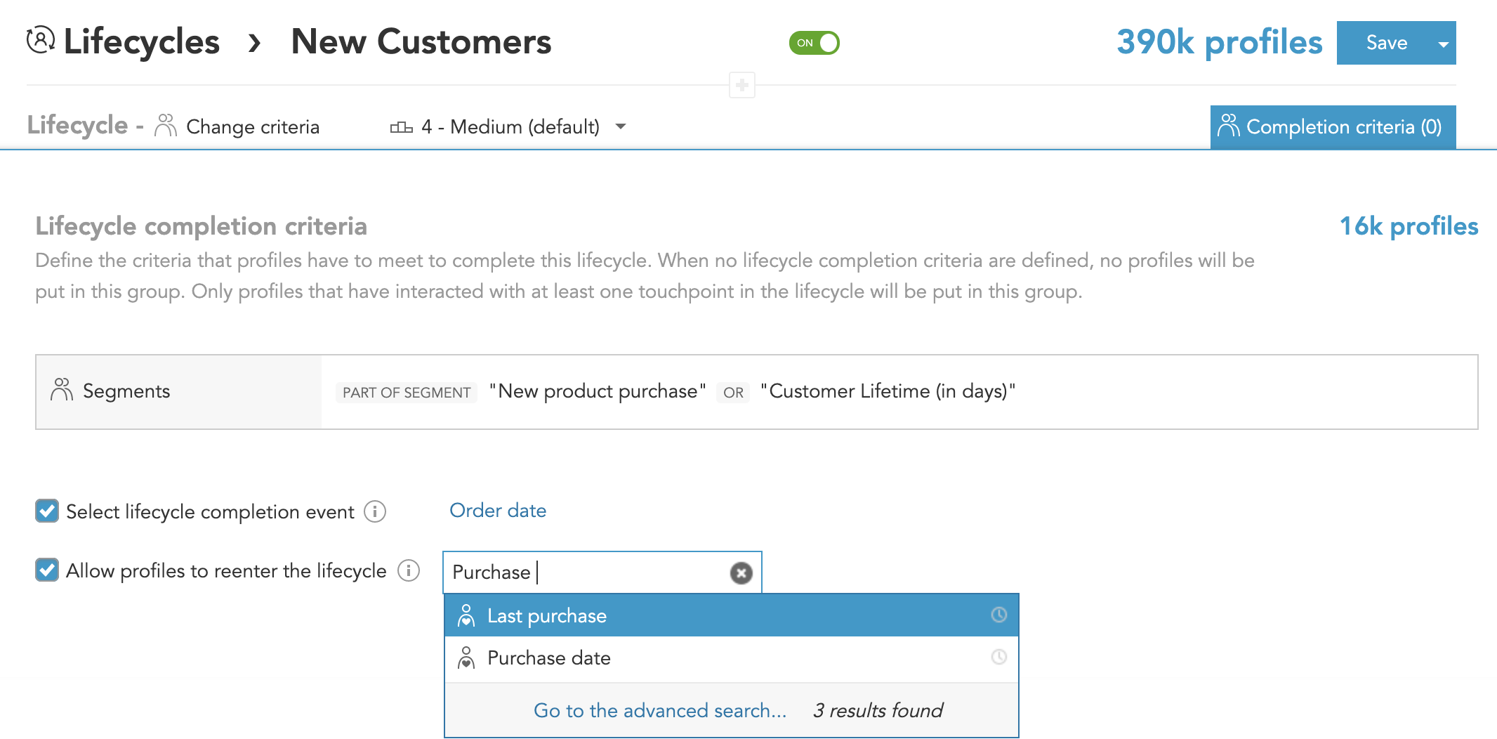 How to enable customers to repeate customer journeys through BlueConic lifecycles