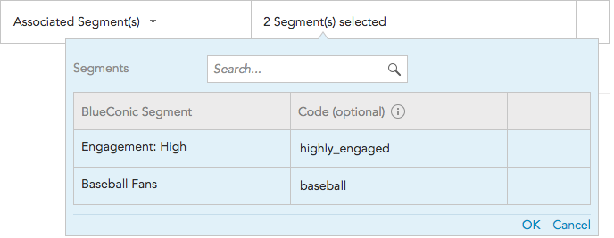 How to export profile data by segments to Ensighten from BlueConic